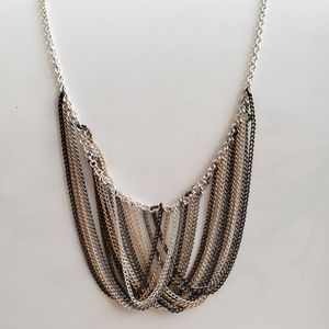 Fringe Benefit Droped Chain Necklace